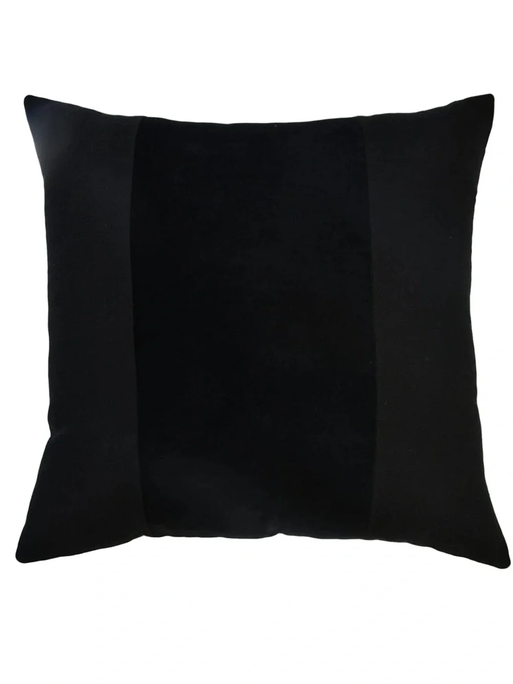EUC Crosby St exclusively @Home Black Velvet Accent Pillow~#3 ~ 23&1/2” X 24”